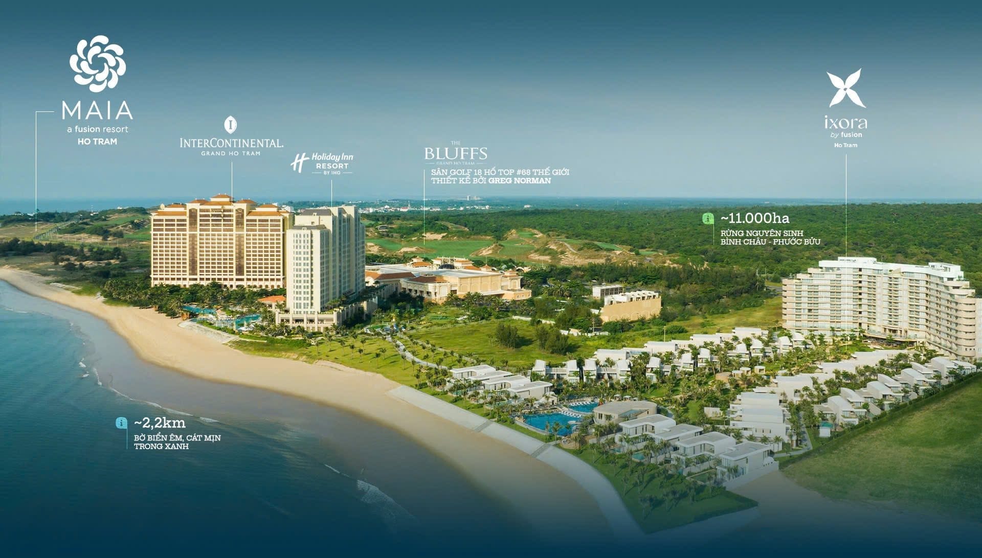 banner Maia Resort Hồ Tràm